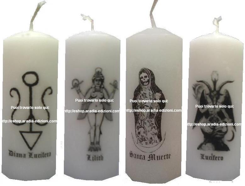 4 Ceri consacrati agli Spiriti 4 Ceri consacrati agli Spiriti